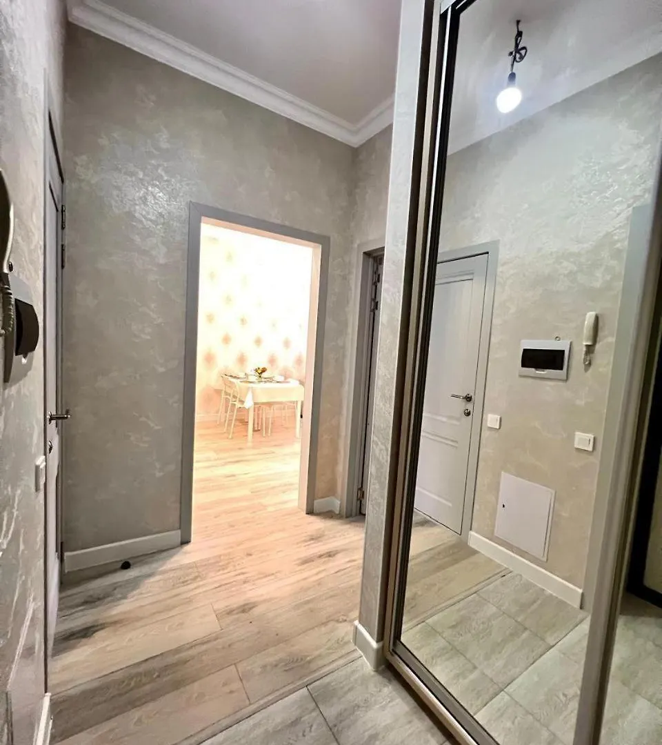 Квартира В Центре Левого Берега В Жк Alpamys Taldykol Apartment
